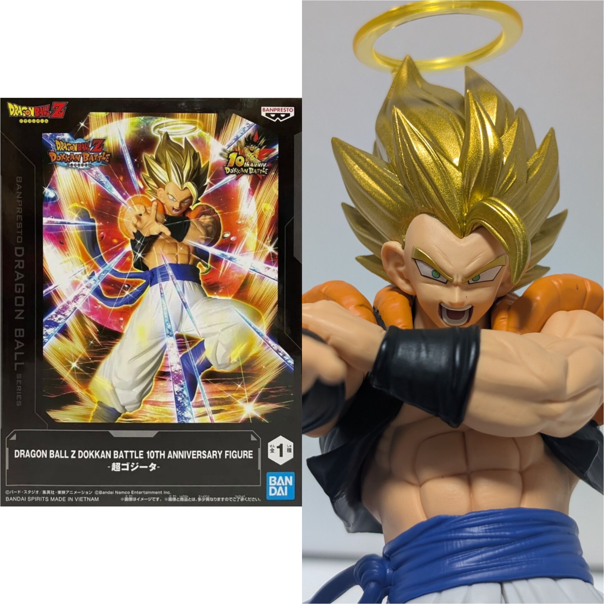 3.ドッカンバトルZ ドッカンバトル　10TH アニバーサリーフィギュア DRAGONBALL Z DOKKAN BATTLE 10TH ANNIVERSARY FIGURE -超ゴジータ